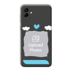 Love & Clouds Customized Printed Back Cover for Samsung Galaxy M04