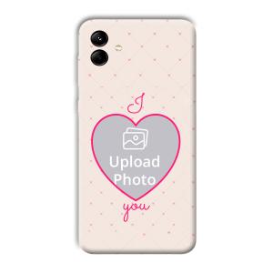 I Love You Customized Printed Back Cover for Samsung Galaxy M04