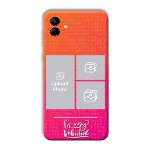 To My Valentine Customized Printed Back Cover for Samsung Galaxy M04