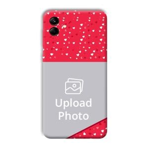 Dark Pink Customized Printed Back Cover for Samsung Galaxy M04