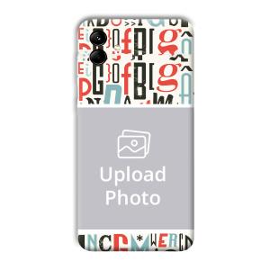 Alphabets Customized Printed Back Cover for Samsung Galaxy M04