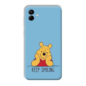Winnie The Pooh Phone Customized Printed Back Cover for Samsung Galaxy M04