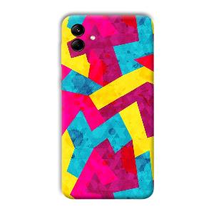 Pink Yellow Pattern Phone Customized Printed Back Cover for Samsung Galaxy M04