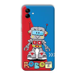 Robot Phone Customized Printed Back Cover for Samsung Galaxy M04