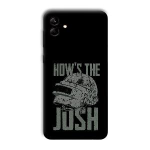 How's The Josh Phone Customized Printed Back Cover for Samsung Galaxy M04