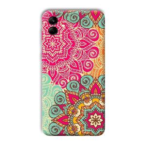 Floral Design Phone Customized Printed Back Cover for Samsung Galaxy M04