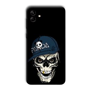 Panda & Skull Phone Customized Printed Back Cover for Samsung Galaxy M04
