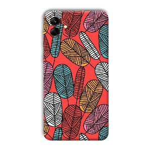 Lines and Leaves Phone Customized Printed Back Cover for Samsung Galaxy M04
