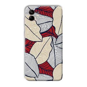Leafy Pattern Phone Customized Printed Back Cover for Samsung Galaxy M04