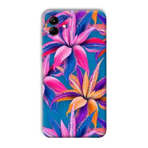 Aqautic Flowers Phone Customized Printed Back Cover for Samsung Galaxy M04