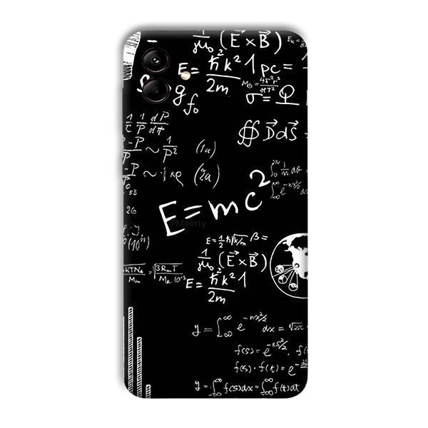 E is Equal To MC2 Phone Customized Printed Back Cover for Samsung Galaxy M04