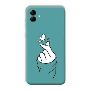 Korean Love Design Phone Customized Printed Back Cover for Samsung Galaxy M04