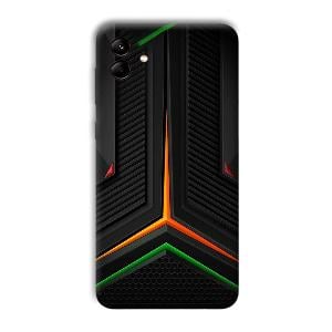 Black Design Phone Customized Printed Back Cover for Samsung Galaxy M04