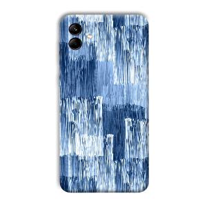 Blue White Lines Phone Customized Printed Back Cover for Samsung Galaxy M04