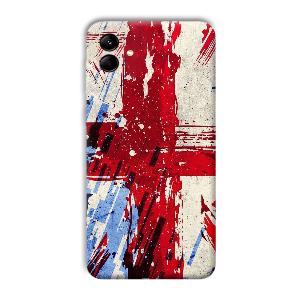 Red Cross Design Phone Customized Printed Back Cover for Samsung Galaxy M04