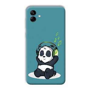 Panda  Phone Customized Printed Back Cover for Samsung Galaxy M04