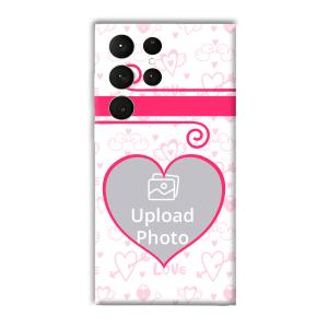 Hearts Customized Printed Back Cover for Samsung Galaxy S23 Ultra