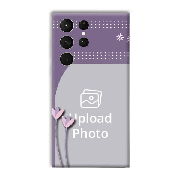 Lilac Pattern Customized Printed Back Cover for Samsung Galaxy S23 Ultra