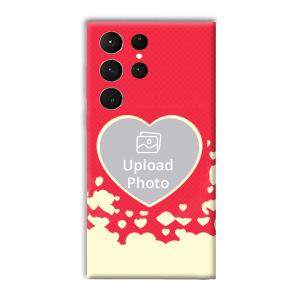 Heart Customized Printed Back Cover for Samsung Galaxy S23 Ultra