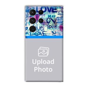 Love   Customized Printed Back Cover for Samsung Galaxy S23 Ultra
