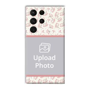 Leafy Design Customized Printed Back Cover for Samsung Galaxy S23 Ultra