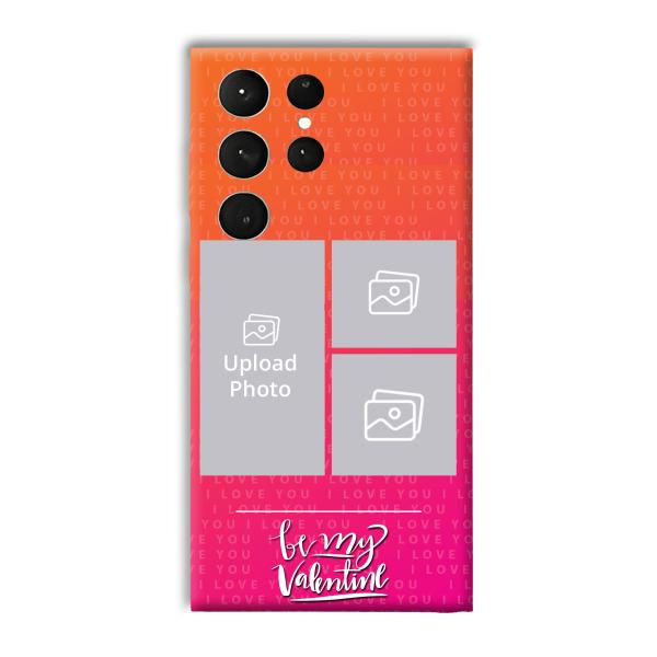 To My Valentine Customized Printed Back Cover for Samsung Galaxy S23 Ultra