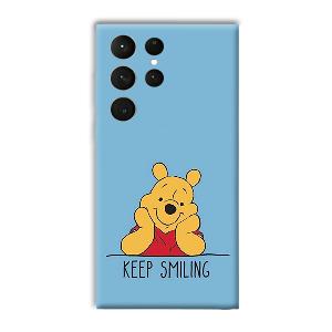 Winnie The Pooh Phone Customized Printed Back Cover for Samsung Galaxy S23 Ultra