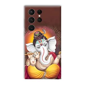 Ganesh  Phone Customized Printed Back Cover for Samsung Galaxy S23 Ultra