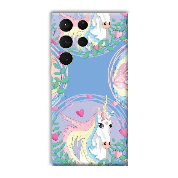 Unicorn Phone Customized Printed Back Cover for Samsung Galaxy S23 Ultra
