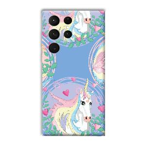 The Unicorn Phone Customized Printed Back Cover for Samsung Galaxy S23 Ultra