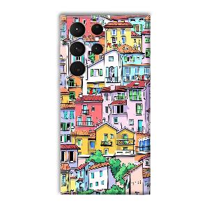 Colorful Alley Phone Customized Printed Back Cover for Samsung Galaxy S23 Ultra