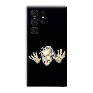 Einstein Phone Customized Printed Back Cover for Samsung Galaxy S23 Ultra
