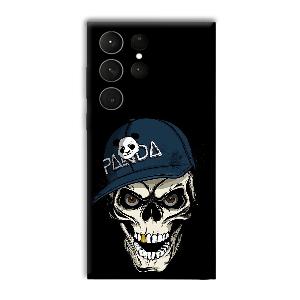Panda & Skull Phone Customized Printed Back Cover for Samsung Galaxy S23 Ultra