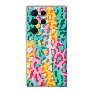 Colors Phone Customized Printed Back Cover for Samsung Galaxy S23 Ultra