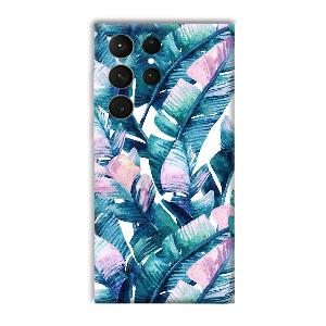 Banana Leaf Phone Customized Printed Back Cover for Samsung Galaxy S23 Ultra