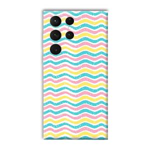 Wavy Designs Phone Customized Printed Back Cover for Samsung Galaxy S23 Ultra