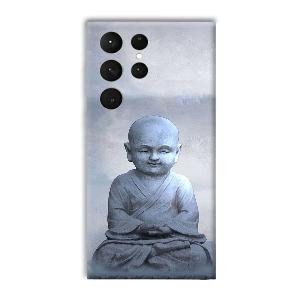 Baby Buddha Phone Customized Printed Back Cover for Samsung Galaxy S23 Ultra