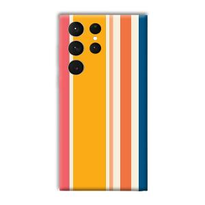 Colorful Pattern Phone Customized Printed Back Cover for Samsung Galaxy S23 Ultra
