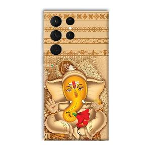 Ganesha Phone Customized Printed Back Cover for Samsung Galaxy S23 Ultra