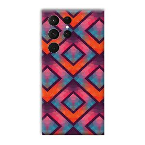 Colorful Boxes Phone Customized Printed Back Cover for Samsung Galaxy S23 Ultra