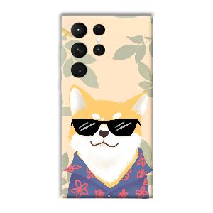 Cat Phone Customized Printed Back Cover for Samsung Galaxy S23 Ultra