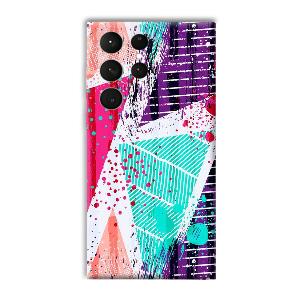 Paint  Phone Customized Printed Back Cover for Samsung Galaxy S23 Ultra
