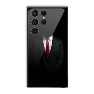 Hitman Customized Printed Glass Back Cover for Samsung Galaxy S23 Ultra