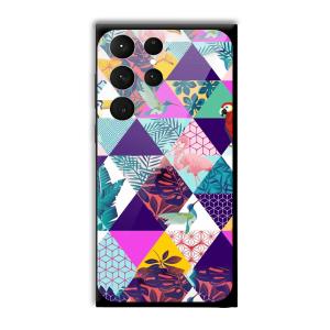 Animal Kingdom Customized Printed Glass Back Cover for Samsung Galaxy S23 Ultra