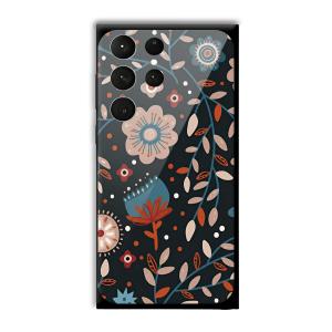 Abstract Art Customized Printed Glass Back Cover for Samsung Galaxy S23 Ultra