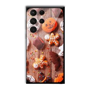 Gingerbread Customized Printed Glass Back Cover for Samsung Galaxy S23 Ultra