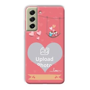 Love Birds Design Customized Printed Back Cover for Samsung Galaxy S21 FE