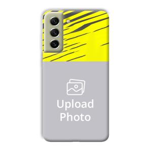 Yellow Lines Customized Printed Back Cover for Samsung Galaxy S21 FE