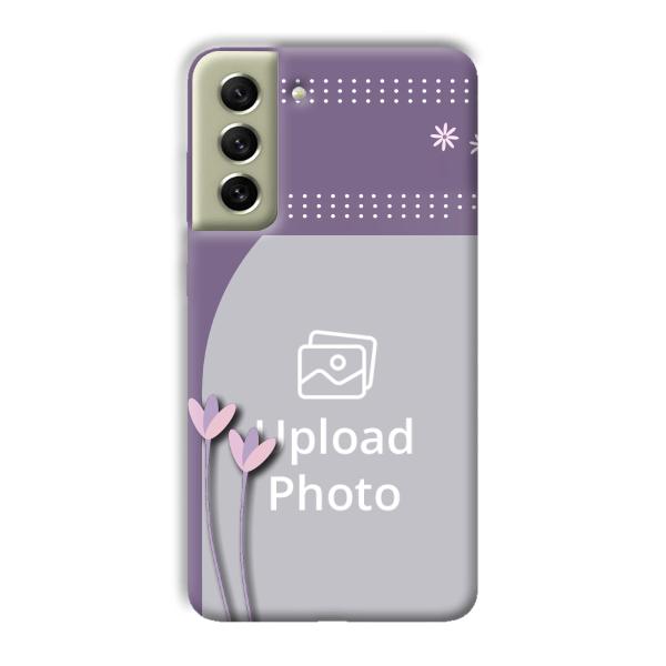 Lilac Pattern Customized Printed Back Cover for Samsung Galaxy S21 FE