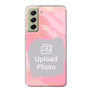 Sparkly Pink Customized Printed Back Cover for Samsung Galaxy S21 FE